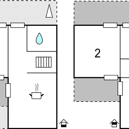 아파트 Kysthusene, Lejl 1 슬라겔스